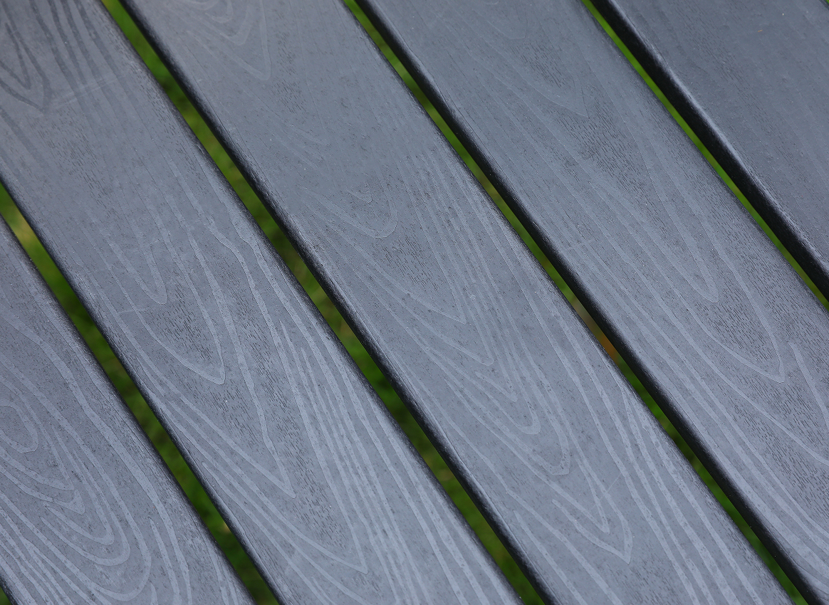 Mesa cuadrada HPDE gris