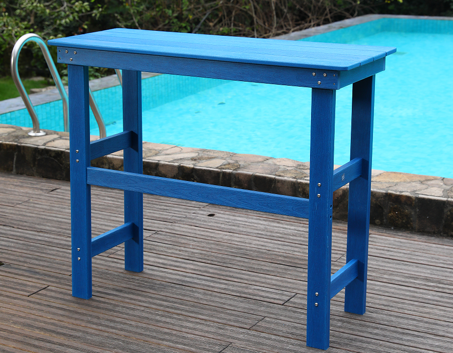 Juego de mesa y silla de comedor para exteriores de HDPE