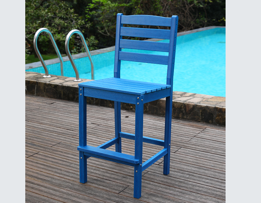 Juego de mesa y silla de comedor para exteriores de HDPE