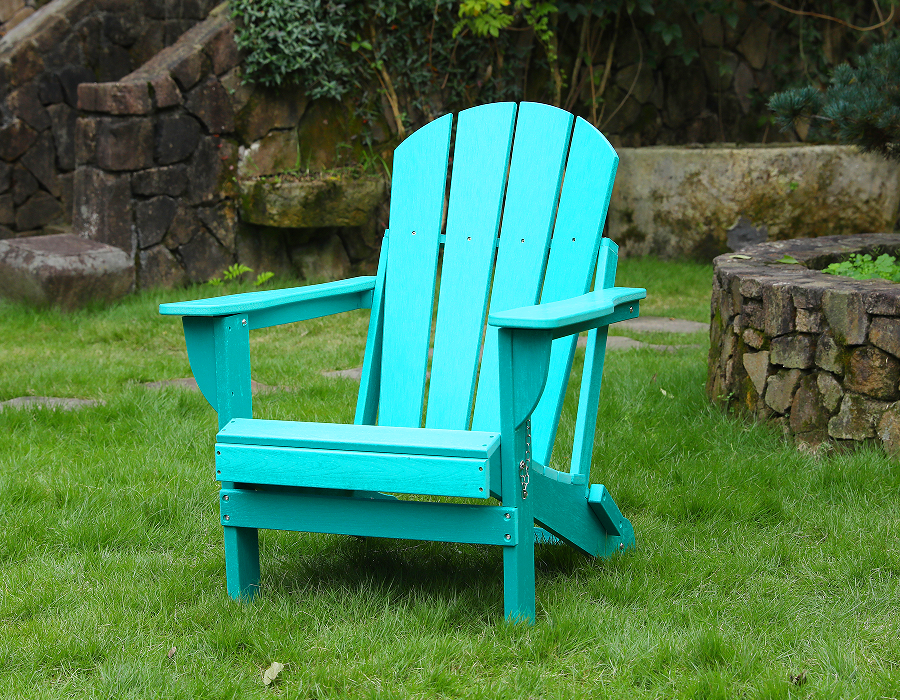 Silla Rana Adirondack de HDPE, Turquesa